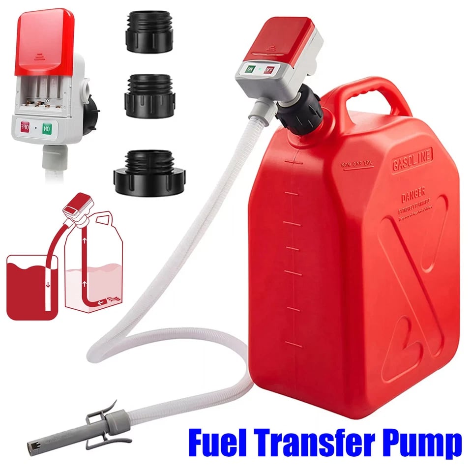 Clearandclever - Portable Battery Powered Fuel Transfer Pump