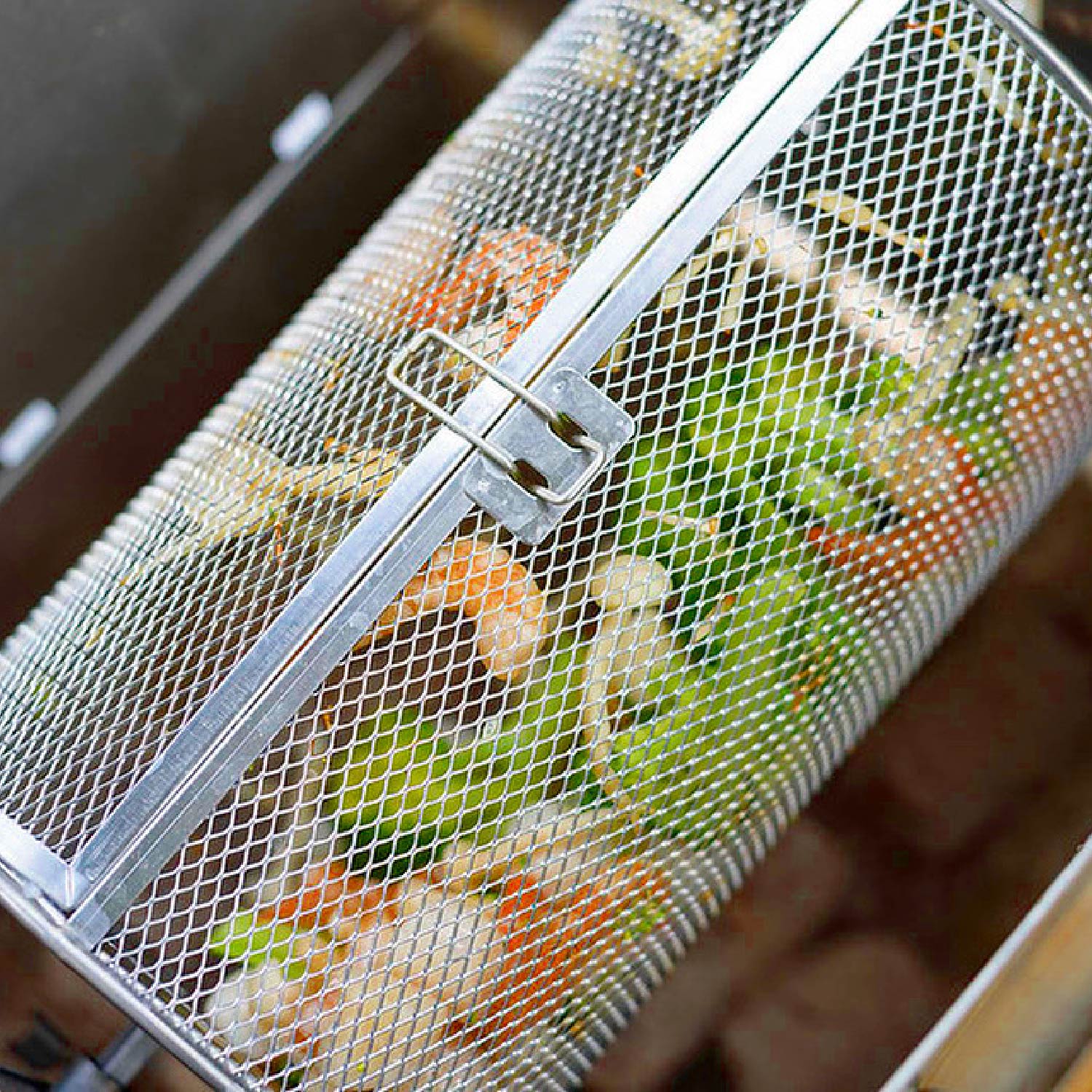 SpinRoast™ Rotating Grill – 360° Even Cooking & Stainless Steel