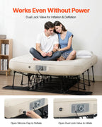 Portable Folding Air Mattress with Frame