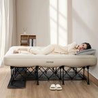 Portable Folding Air Mattress with Frame