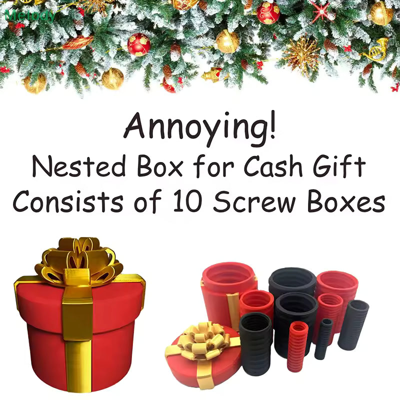 Annoying Nested Screw Gift Box