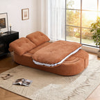 2 in 1 Convertible Sofa Bed — Memory Foam Comfort