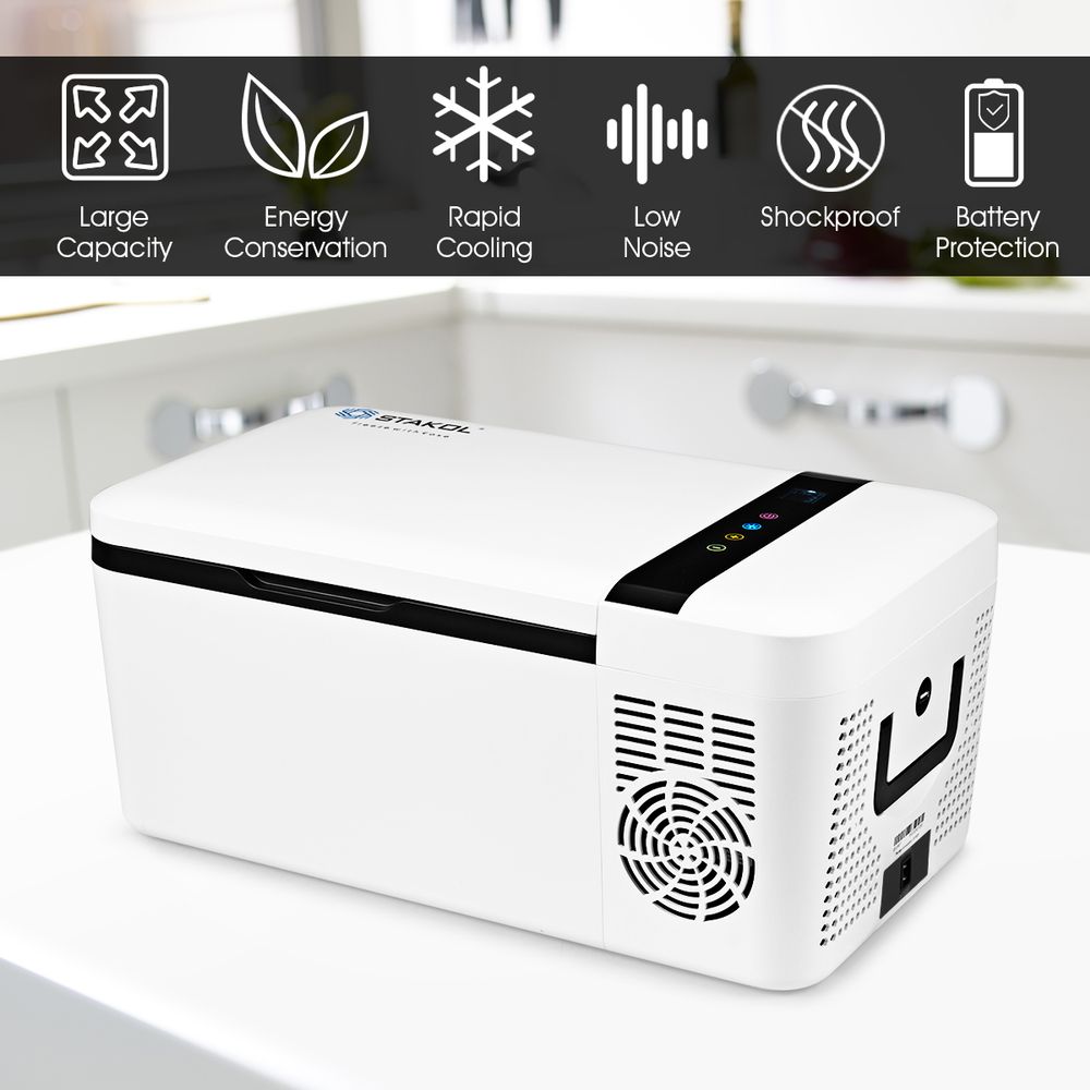 Portable Car Refrigerator Mini Cooler/ Freezer Compressor Camping
