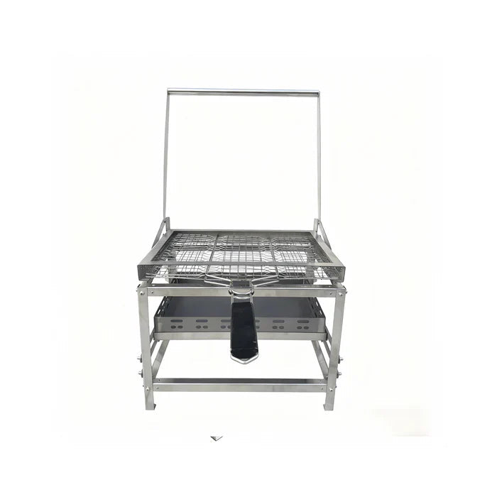 Adjustable Charcoal Rotating Grill