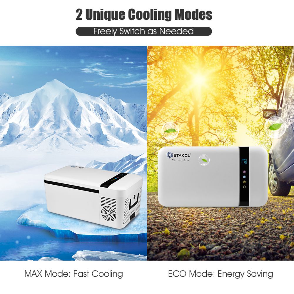 Portable Car Refrigerator Mini Cooler/ Freezer Compressor Camping