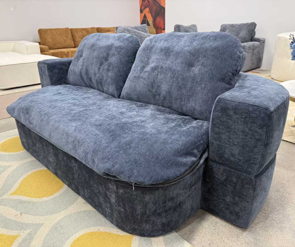 2 in 1 Convertible Sofa Bed — Memory Foam Comfort