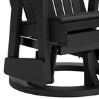 ZenGlide Modern Outdoor Swivel Glider Chair