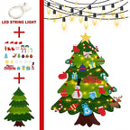 Everized Felt Christmas Tree for Kids – DIY Tree with 32 Ornaments 3
