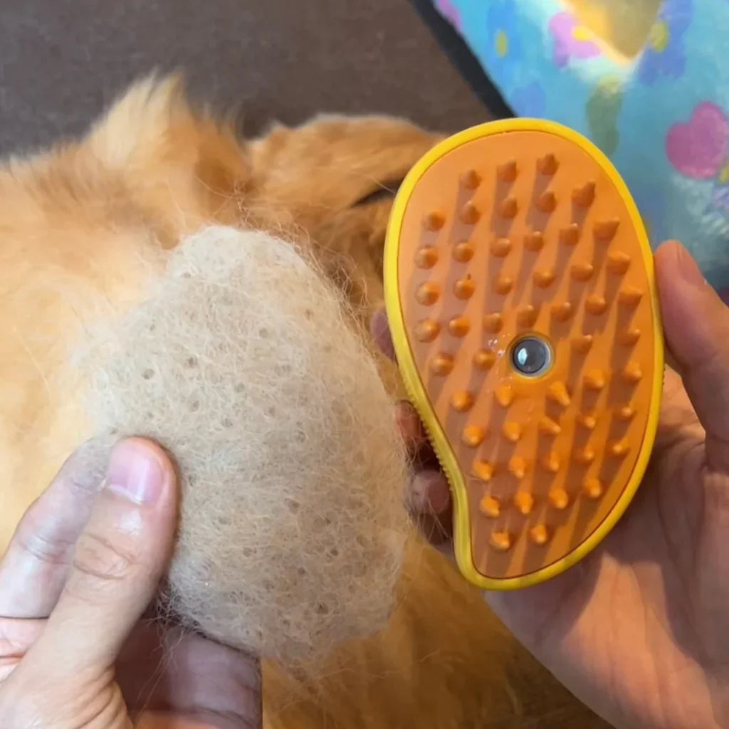 Steamy Pet Brush