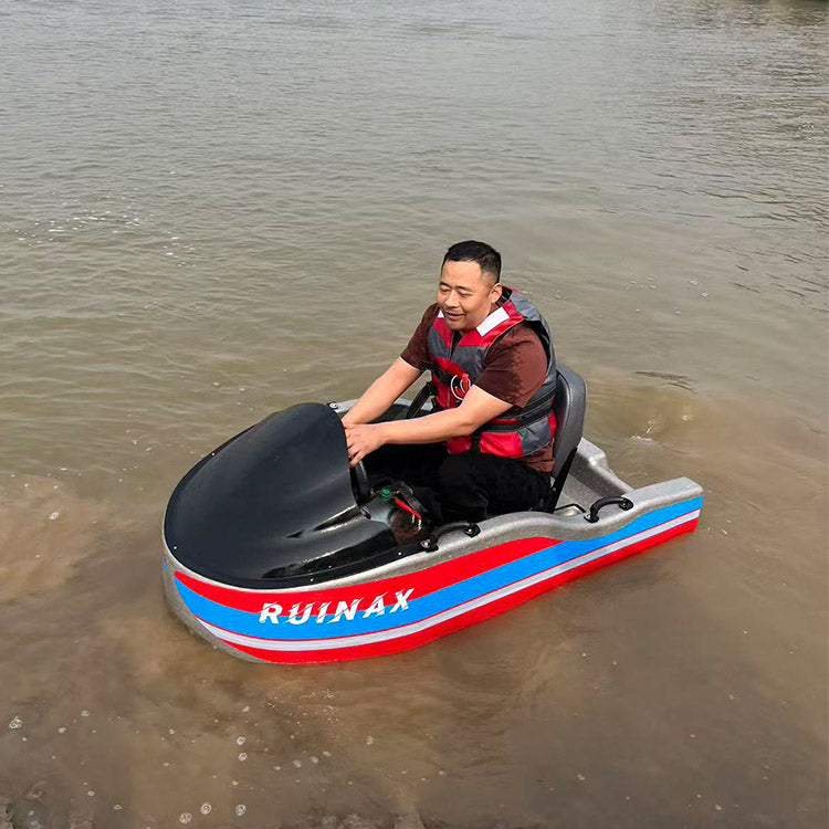 High-Speed Electric Jet Ski Kart Boat – 15KW Performance Water Ride  (Supports worldwide shipping)
