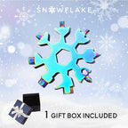 JollySnow Snowflake Multi Tool - colorful mix color rainbow