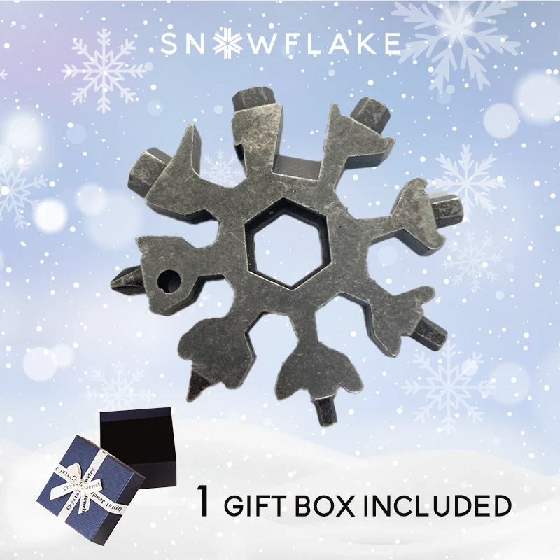 JollySnow Snowflake Multi Tool - dark grey