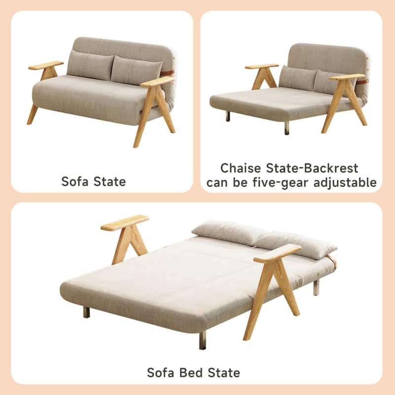 Space-saving Folding Nordic Sofa Bed