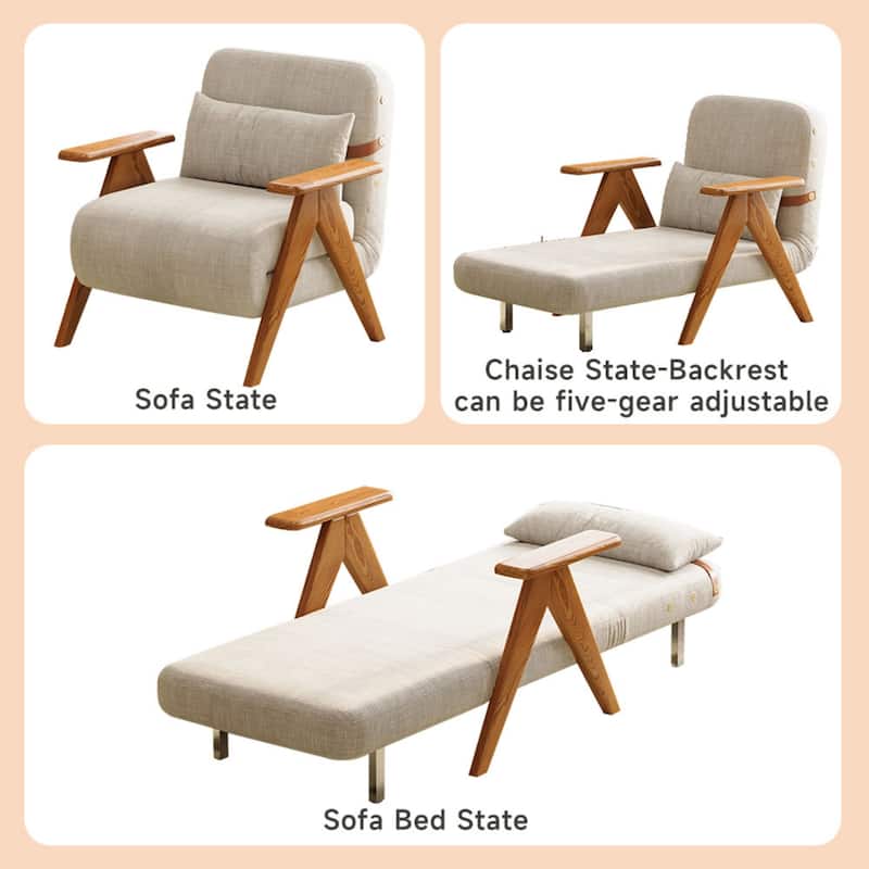 Space-saving Folding Nordic Sofa Bed