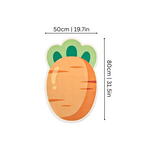 WhiskerGizmo™ Carrot Cat Scratcher Mat