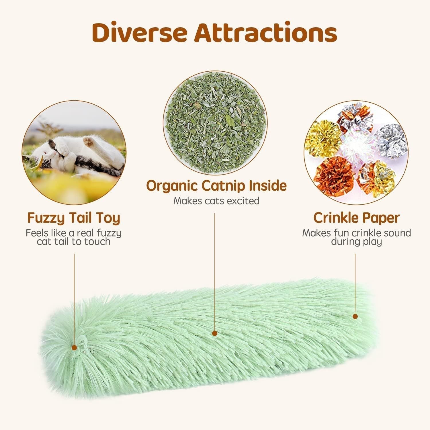 PawsJoy™ Active Happy Cat