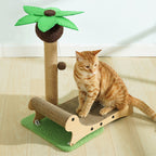 Cat Palm Scratching Post With Sun Lounger