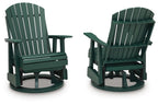 ZenGlide Modern Outdoor Swivel Glider Chair