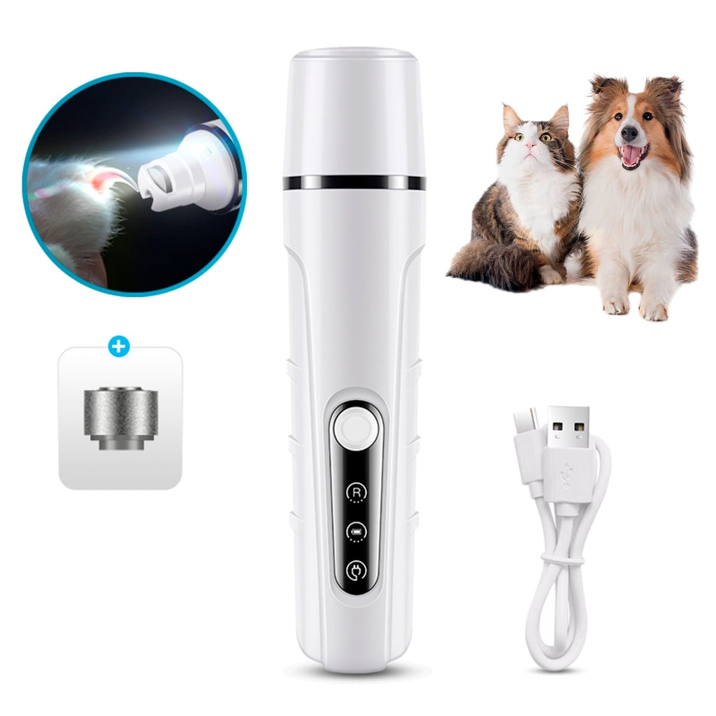 Rechargeable LED Pet Nail Grinder - DogPlayBox