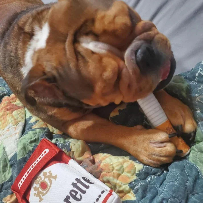 Cigarette Dog Toy