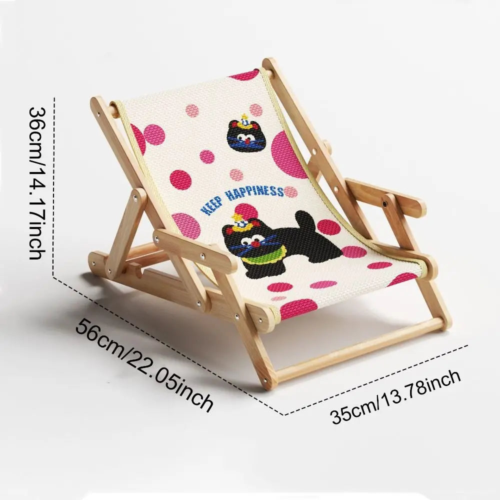 WhiskerGizmo™ Cat Hammock Bed with Sisal Scratching Board