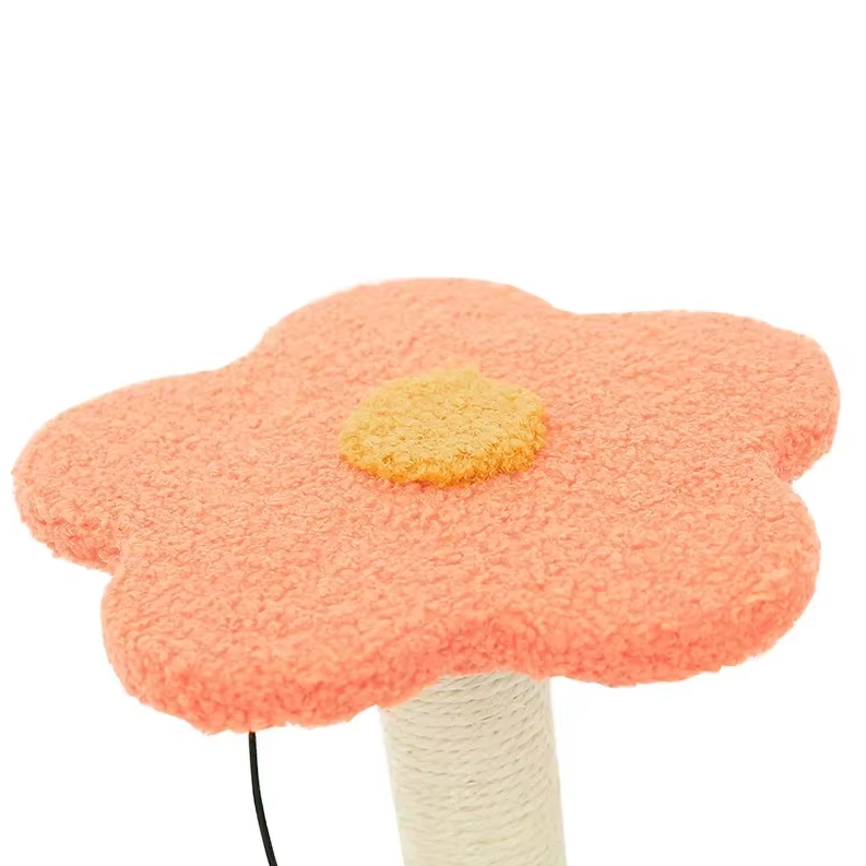 Sunflower Cat Scratching Post - Scratching Post With Toy And Interactive Cat Playground