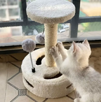 Sunflower Cat Scratching Post - Scratching Post With Toy And Interactive Cat Playground