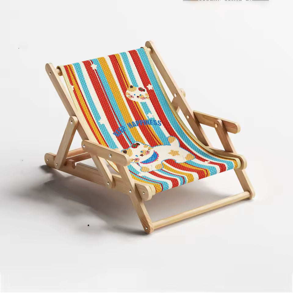 WhiskerGizmo™ Cat Hammock Bed with Sisal Scratching Board