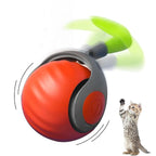 Speedy Tail 2.0 – Smart Interactive Cat Toy Ball - Orange Color - Teazys