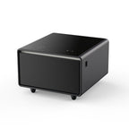 ZenGlide Smart Side Table with Built-In Fridge Drawer & Charging Station 2