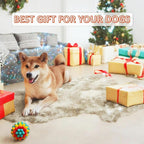 Heavy-Duty Spiky Chew Ball – Dental-Friendly Toy for Medium & Large Dogs