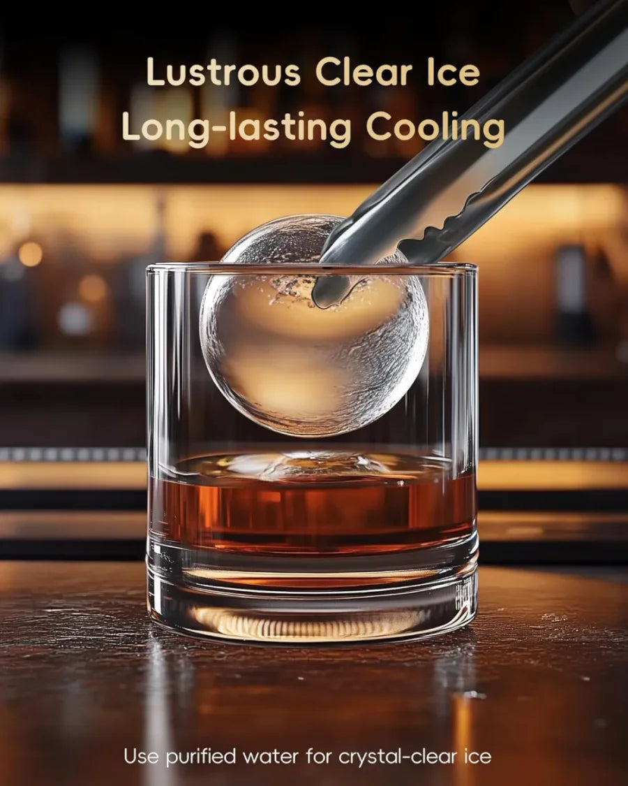Clear Ice Ball Maker Machine Countertop