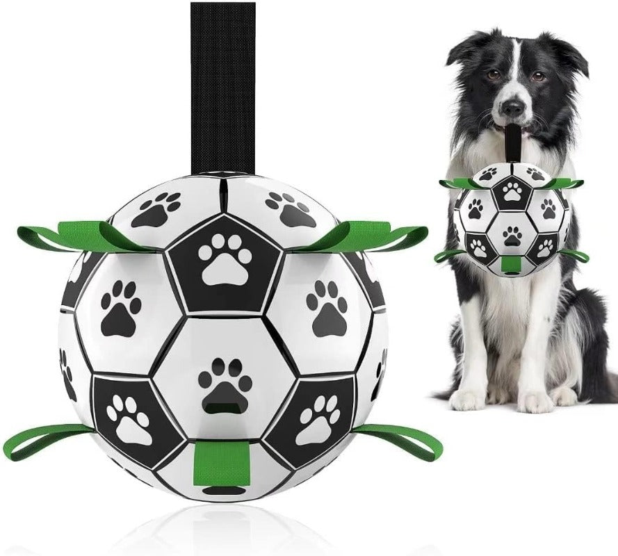 Interactive Floating Dog Soccer Ball - DogPlaybox