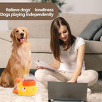 Interactive Duck-Shaped Puzzle Feeder for Dogs - DogPlaybox