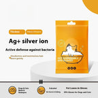 Silver Ion No-Rinse Pet Cleaning Mitts – Spa-Grade Grooming Anywhere, Anytime