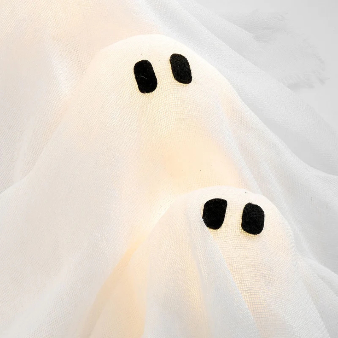 Halloween Ghost Wreath