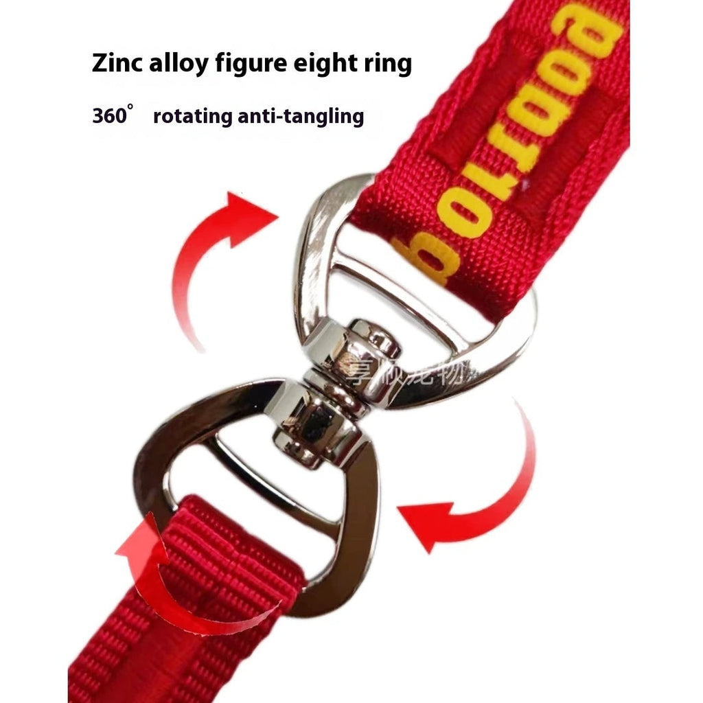 2-in-1 Slip-Lead Dog Leash – Training Collar & Walking Lead with Anti-Tangle Swivel