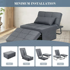 🛋️✨ 4-in-1 Multi-Function Folding Ottoman Sofa Bed