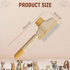 Self-cleaning Pet Flea Comb Grooming Brush - DogPlaybox