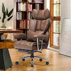 ✨ Executive Office Chair with Leg Rest and Lumbar Support