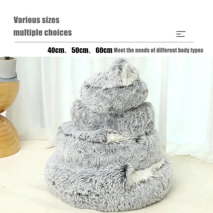 Plush Bed For Dogs & Cats