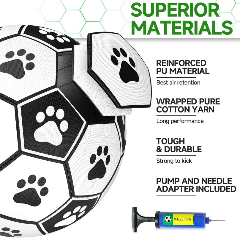 Interactive Floating Dog Soccer Ball - DogPlaybox