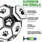 Interactive Floating Dog Soccer Ball - DogPlaybox