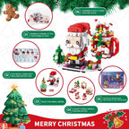 Christmas Advent Calendar Building Blocks Set