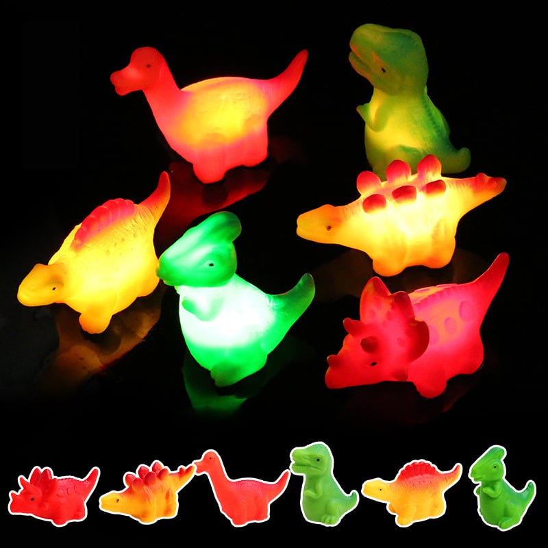 Light-up Bath Toys 🦖🧜‍♀️ for Kids 3-8, Glow in the Water 🌊✨ Perfect Christmas Gift 🎄🎁