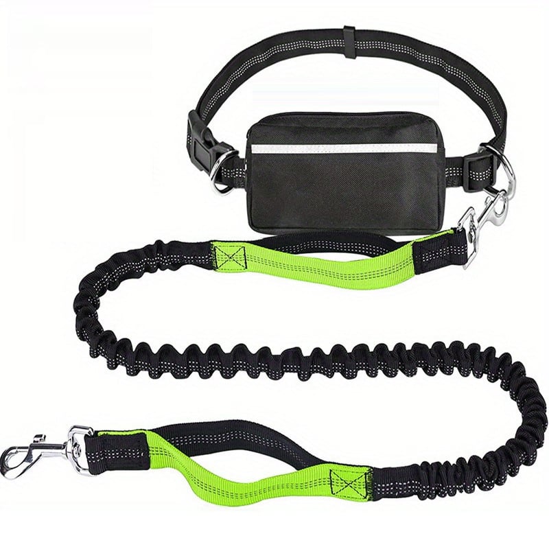 🔥Hands Free Dog Leash with Zipper Pouch