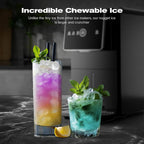 Kismile Countertop Nugget Ice Maker