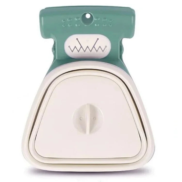 Portable Dog Poop Scooper with Waste Bag Dispenser