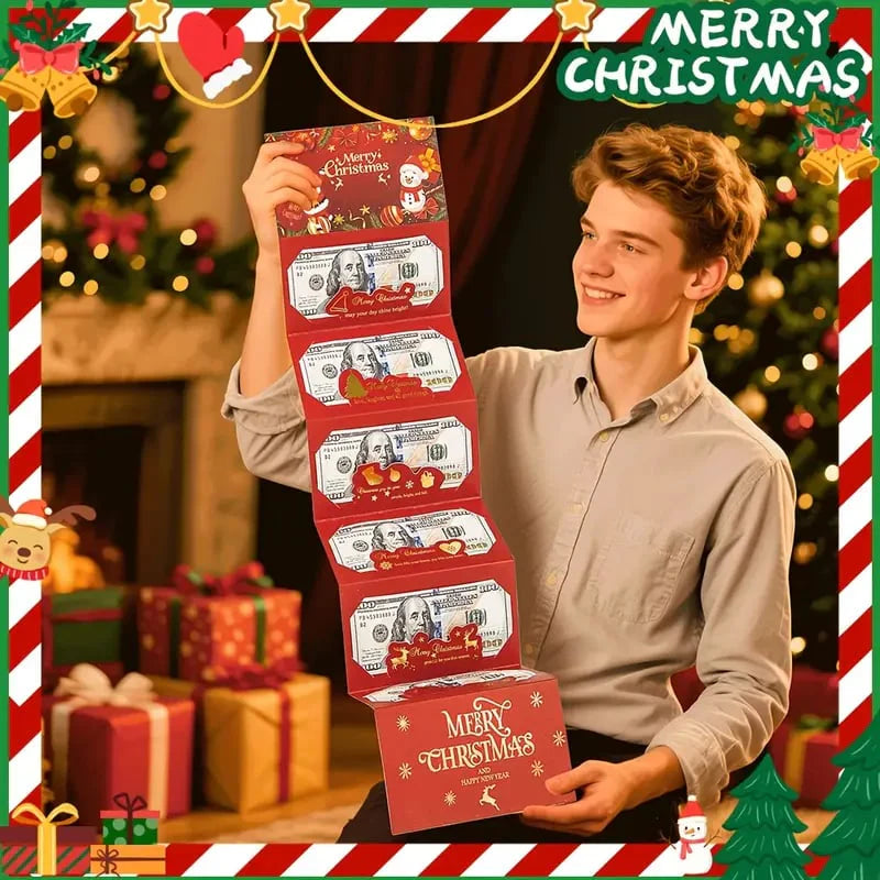 Christmas Cash Gift Envelope – A Creative Way to Give Cash this Christmas!