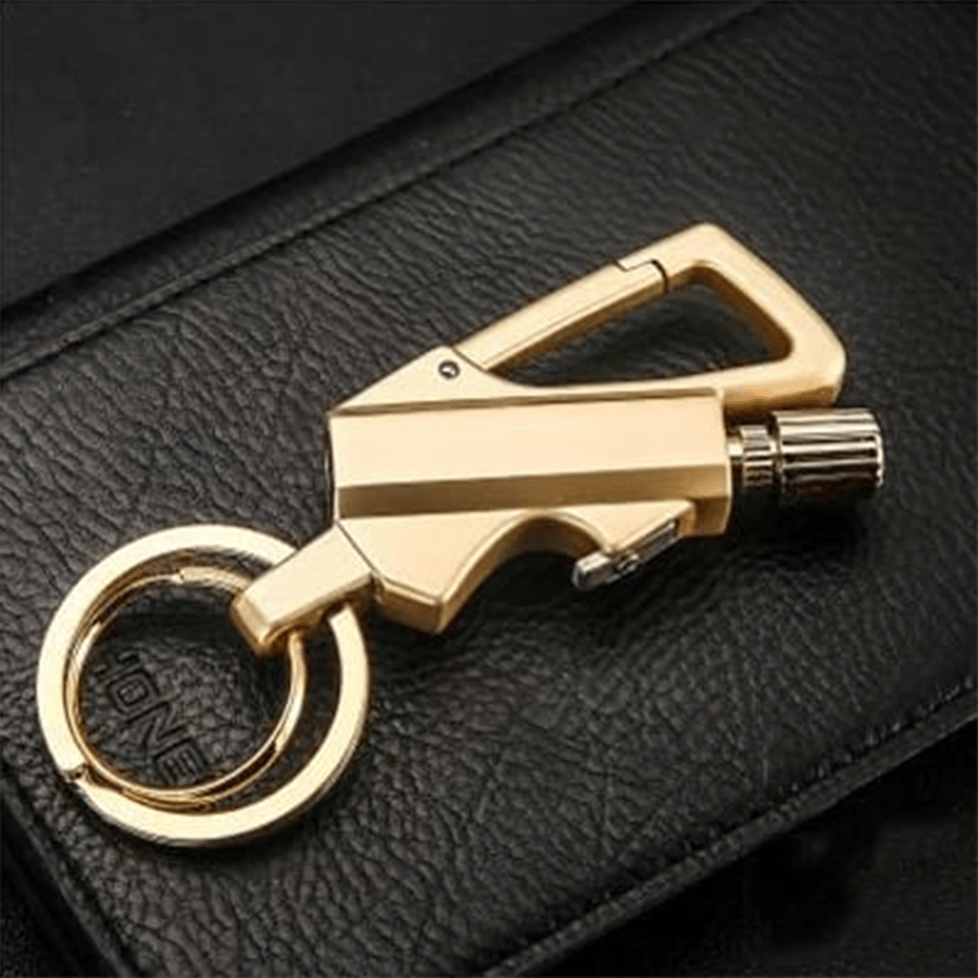 💥Permanent Match Infinity Lighter with Multitool Keychain Bottle Opener